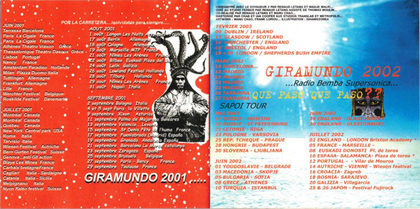 Manu Chao - Radio Bemba Sound System (CD, Album)