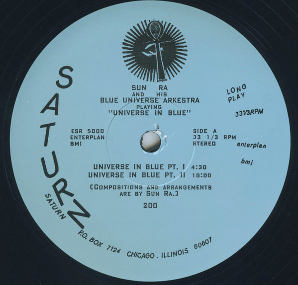 Sun Ra And His Blue Universe Arkestra* - Universe In Blue (LP, Album, RE, 180)