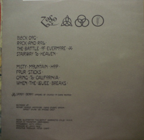 Led Zeppelin - Untitled (LP, Album, RE)
