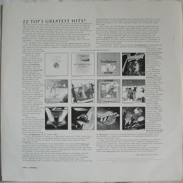 ZZ Top - Greatest Hits (LP, Comp)