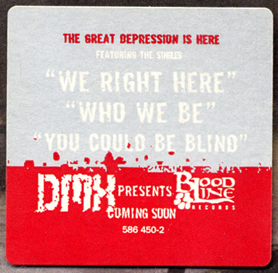 DMX - The Great Depression (CD, Album)