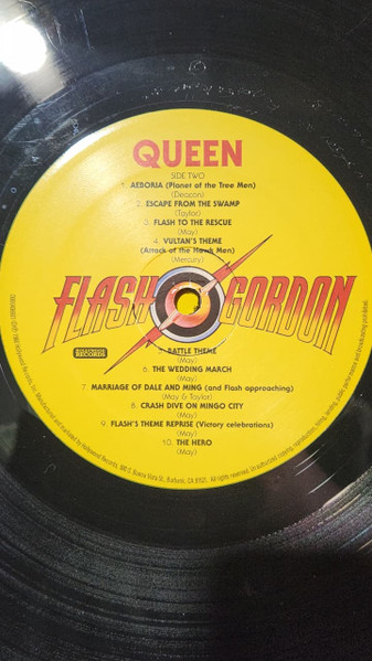 Queen - Flash Gordon (Original Soundtrack Music) (LP, Album, RE, RM, 180)
