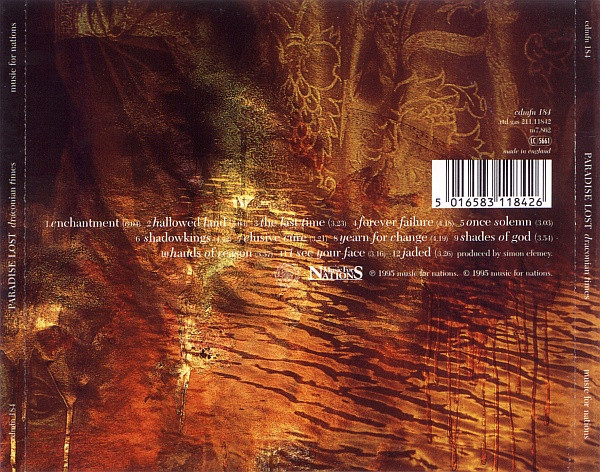 Paradise Lost - Draconian Times (CD, Album, RE, VDC)