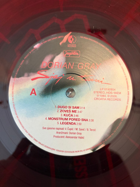 Dorian Gray (5) - Sjaj U Tami (LP, Album, RE, 180)