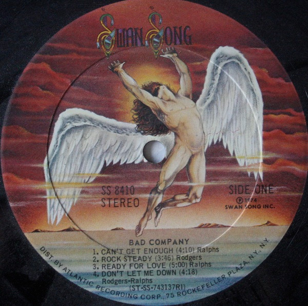 Bad Company (3) - Bad Company (LP, Album, RI )