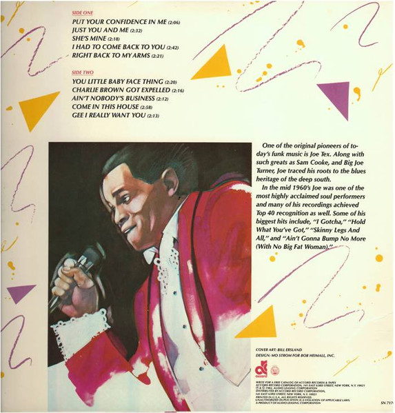 Joe Tex - J.T.'s Funk (LP, Comp)