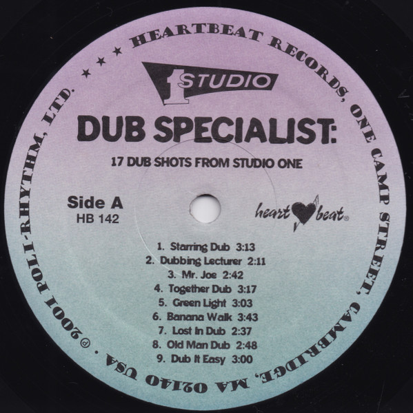 Dub Specialist - 17 Dub Shots From Studio One (LP, Comp)