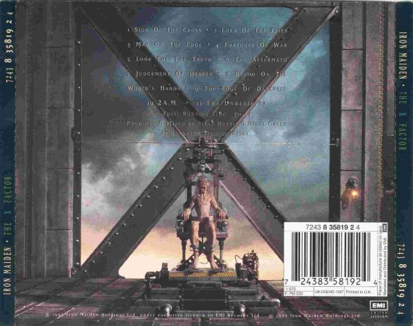 Iron Maiden - The X Factor (CD, Album)