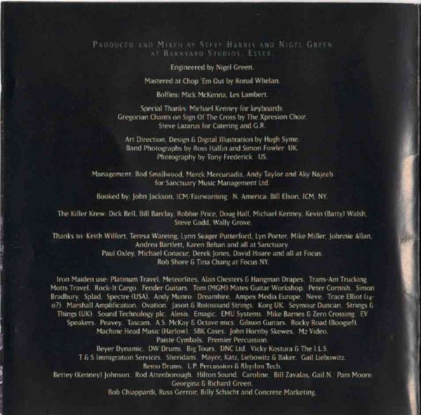 Iron Maiden - The X Factor (CD, Album)