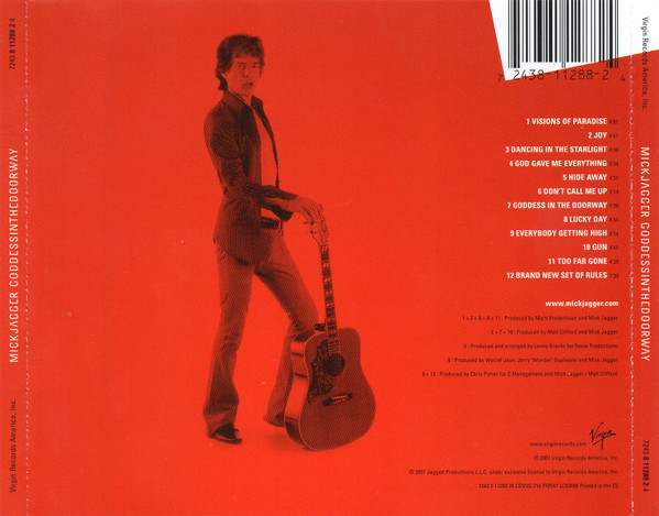 Mick Jagger - Goddessinthedoorway (CD, Album)
