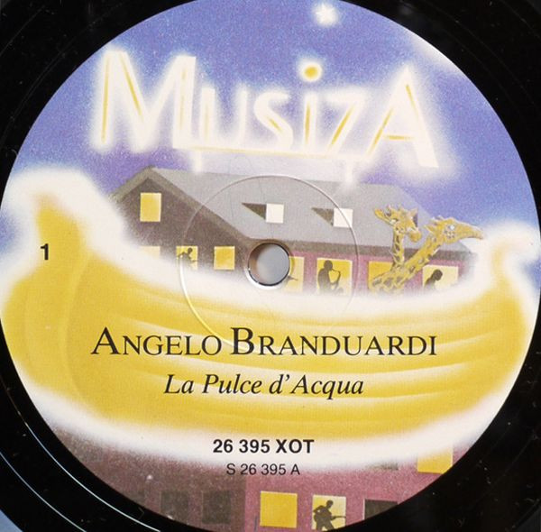 Angelo Branduardi - La Pulce D'Acqua (LP, Album, RE)