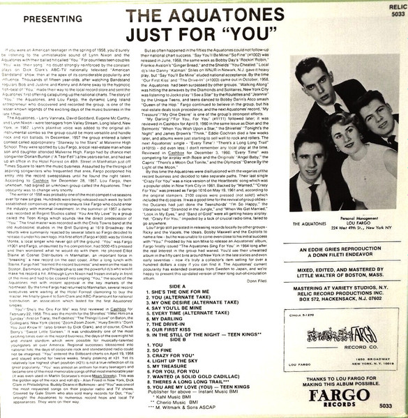 The Aquatones - Sing For 