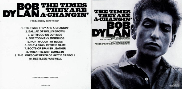 Bob Dylan - The Times They Are A-Changin' (CD, Album, RE)