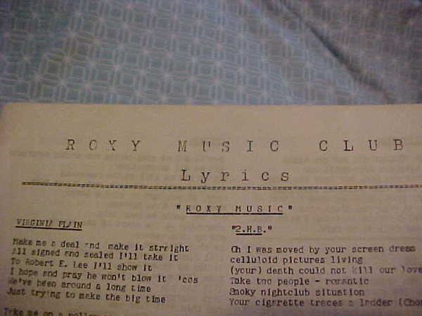 Roxy Music - Greatest Hits (LP, Comp)