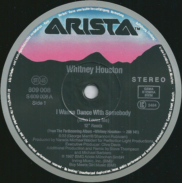 Whitney Houston - I Wanna Dance With Somebody (Who Loves Me) (12