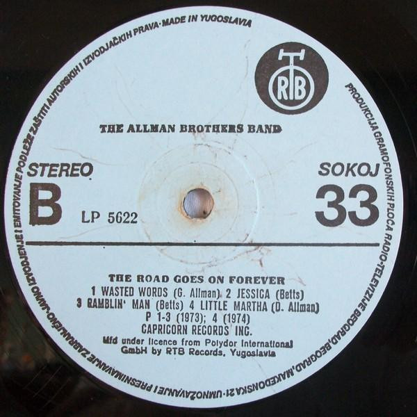 The Allman Brothers Band - The Road Goes On Forever (2xLP, Comp, RP)