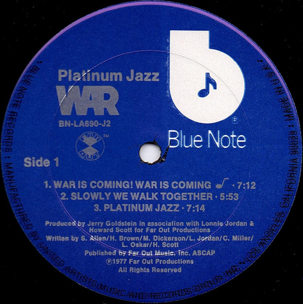 War - Platinum Jazz (2xLP, Album, Comp, Ter)