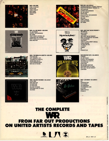 War - Platinum Jazz (2xLP, Album, Comp, Ter)