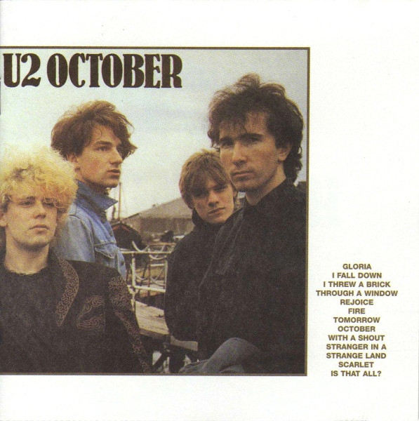 U2 - October (CD, Album, RE)