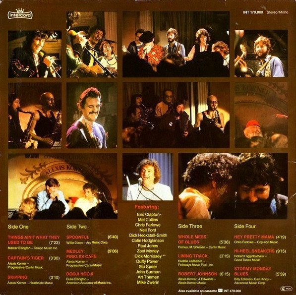 Alexis Korner And Friends* - The Party Album (2xLP, Album)