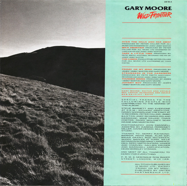 Gary Moore - Wild Frontier (LP, Album)