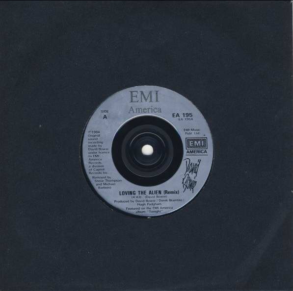 David Bowie - Loving The Alien (Re-mixed Version) (7