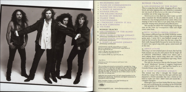 Megadeth - Youthanasia (CD, Album, Copy Prot., RE, RM, Rem)