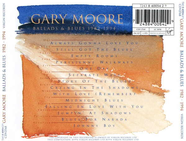 Gary Moore - Ballads & Blues 1982 - 1994 (CD, Comp)