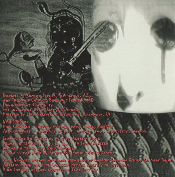 Nailbomb - Point Blank (CD, Album)