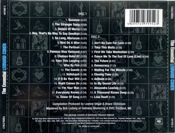 Leonard Cohen - The Essential Leonard Cohen (2xCD, Comp)