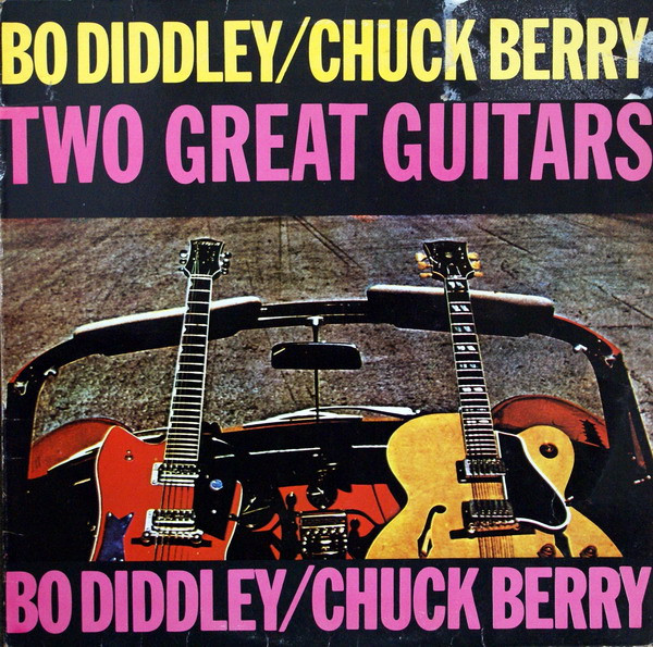 Bo Diddley / Chuck Berry - Two Great Guitars (LP, Album, RE)