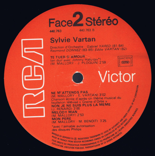 Sylvie Vartan - J'ai Un Problème (LP, Album)