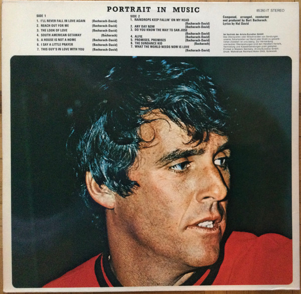 Burt Bacharach - Portrait In Music (LP, Comp, Gat)