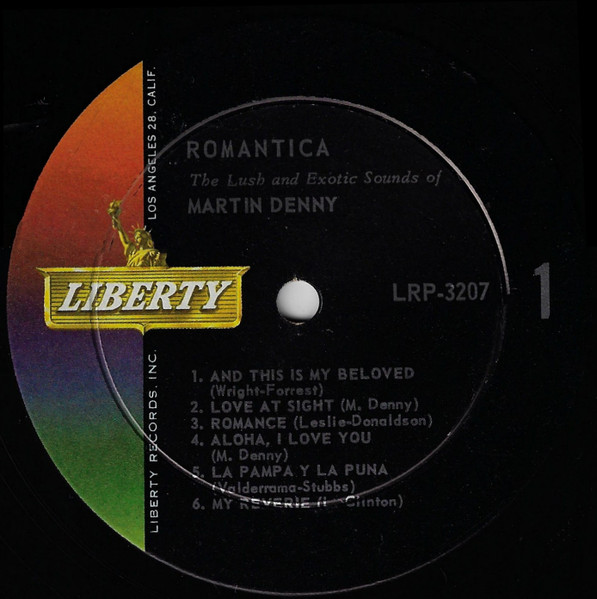 Martin Denny - Romantica (LP, Album, Mono, Ind)