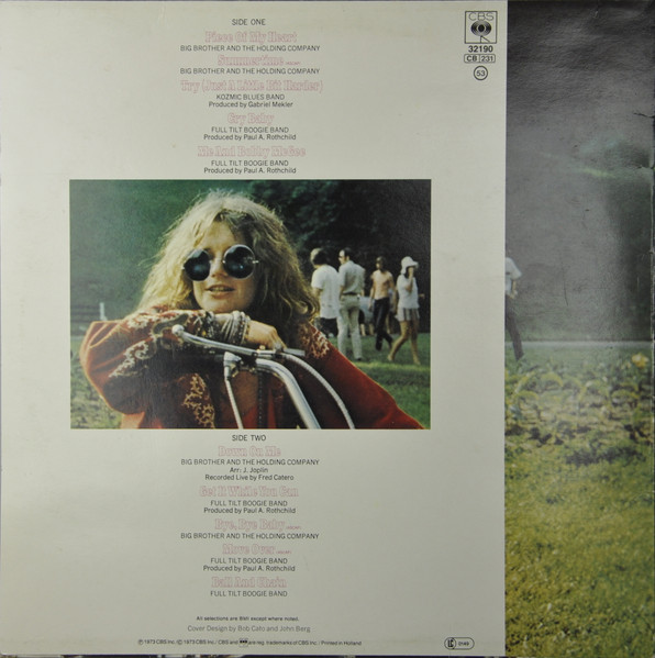 Janis Joplin - Janis Joplin's Greatest Hits (LP, Comp, RE, Sun)