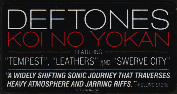 Deftones - Koi No Yokan (CD, Album)