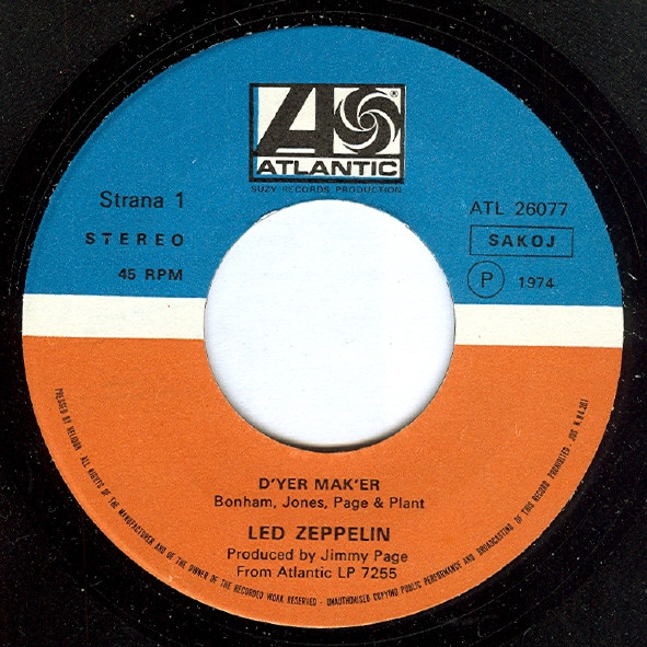 Led Zeppelin - D'yer Mak'er (7