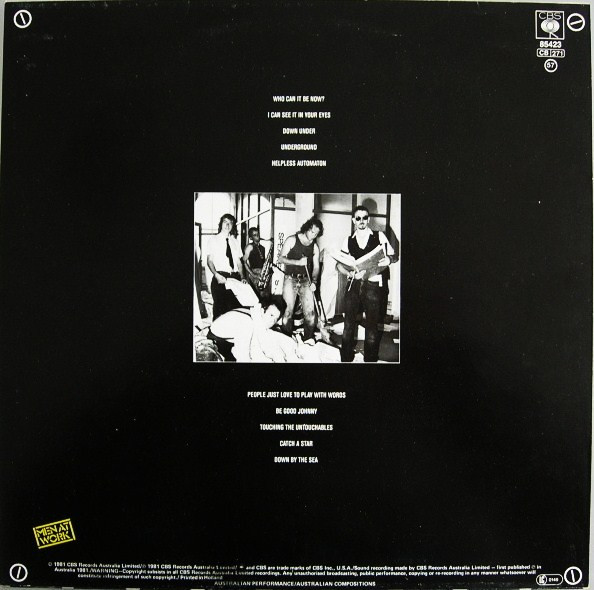 Men At Work - Business As Usual (LP, Album)