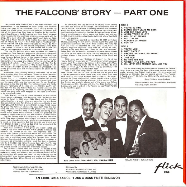 The Falcons - You're So Fine: The Falcons' Story - Part One (LP, Comp)