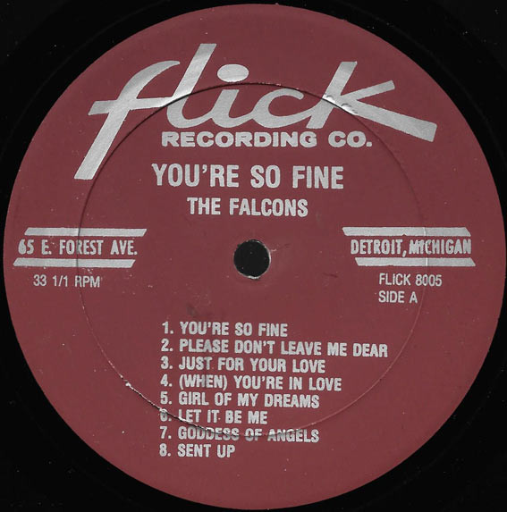 The Falcons - You're So Fine: The Falcons' Story - Part One (LP, Comp)