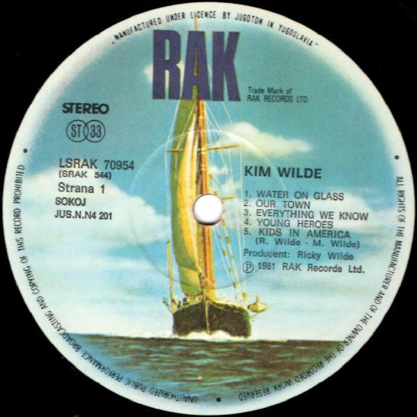 Kim Wilde - Kim Wilde (LP, Album)