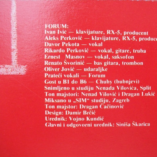 Forvm* - International Dance Party (LP, Album)