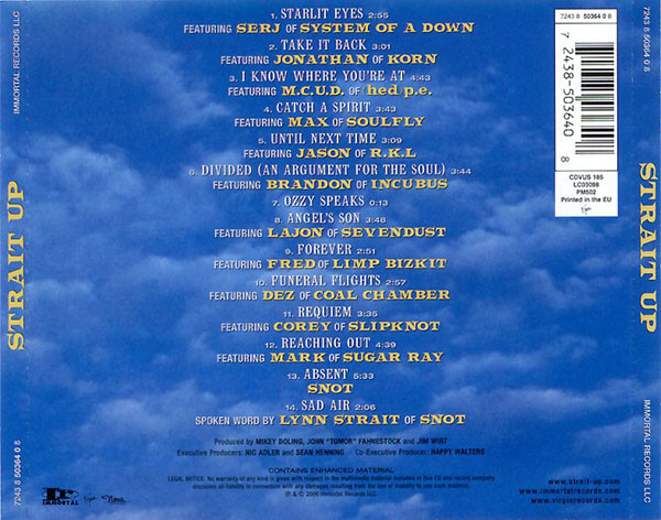 Strait Up (2) - Strait Up (CD, Album, Enh)