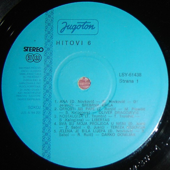 Various - Hitovi 6 (LP, Comp)