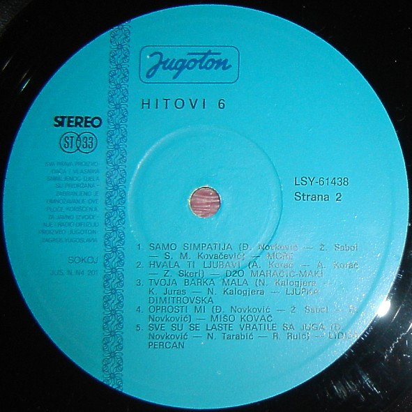 Various - Hitovi 6 (LP, Comp)