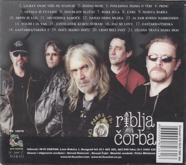 Riblja Čorba - 1994 - 2004 (CD, Comp, S/Edition)