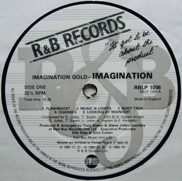 Imagination - Imagination Gold (LP, Comp)