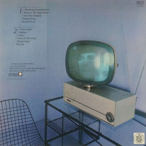 Elton John - The Fox (LP, Album)
