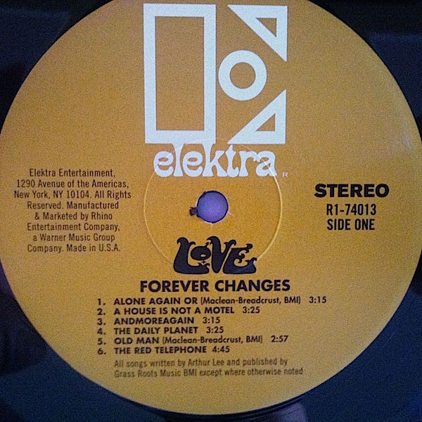 Love - Forever Changes (LP, Album, RE, 180)