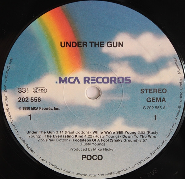 Poco (3) - Under The Gun (LP, Album)